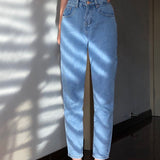 themeisles - Classic Tapered Mom Jeans ~ HANDMADE