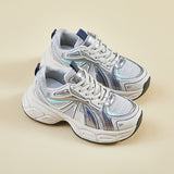 ins Korean version of the new dad shoes girl  spring student sports running casual thick sole height increase street shot Y2581