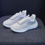 2025  ins Korean version of flying woven women's shoes  summer new student sports shoes women's breathable fitness running casual shoes 283