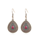 Drop oil geometric Bohemian earrings