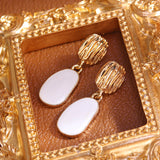 S925 Silver Needle Geometric Fashion Earrings