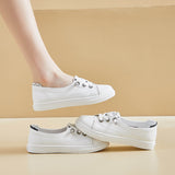 summer one-pedal little white shoes new Korean version ins female students breathable board shoes casual shoes street shot A30