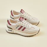 2025  ins Korean version of the new dad shoes girl  spring student sports running casual thick sole height increase street auction A5999