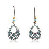Bohemian fashion alloy long earrings