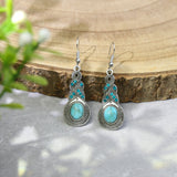 Semitic turquoise earrings