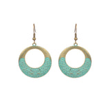 Semitic turquoise earrings