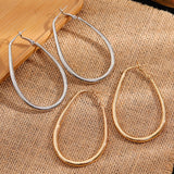 S925 Silver Needle Simple Geometric Earrings