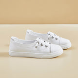 summer one-pedal little white shoes new Korean version ins female students breathable board shoes casual shoes street shot A30
