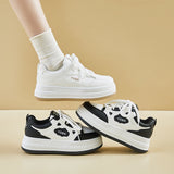 spring little white shoes new Korean version ins female students platform heightening sports board shoes casual street shooting HQ890