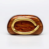 women's  new shoulder oblique span bag, special-shaped shell acrylic bag, fashion wedding dinner clutch bag