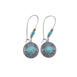 Bohemian fashion alloy long earrings