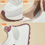 ins Korean version of Forrest Gump shoes women's tide  spring new height increase student running sports casual shoes street shot BN022