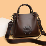 Women's bag fashion  retro bucket bag popular new large-capacity child and mother bucket bag commuter shoulder bag wholesale