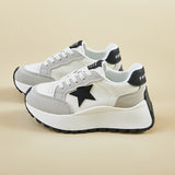 ins Korean version of the new Forrest Gump shoes for women's  spring student running sports thick sole height increase casual XFK856