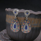 Fashion multi-layer round earrings