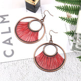 Bohemian hollow earrings
