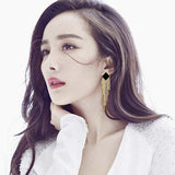 Long tassel earrings