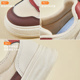 2025  spring white shoes new Korean version ins female students platform heightening sports board shoes casual XF1239-2