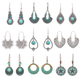 Semitic turquoise earrings