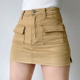 themeisles - New Revolution Denim Pocket Skirt