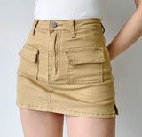 themeisles - New Revolution Denim Pocket Skirt