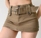 themeisles - Nolan Denim MIni Skirt