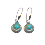 Bohemian fashion alloy long earrings