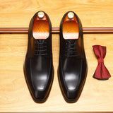 2025 Business casual shoes cowhide men's shoes dress shoes British men's comfortable shoes men's low-top fashion versatile leather shoes men