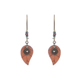Tassel alloy hollow earrings