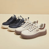 2025  spring white shoes new Korean version ins female students platform heightening sports board shoes casual street shooting HB210