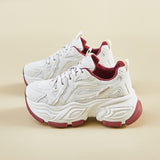 ins Korean version of the new dad shoes for women  spring student sports running casual shoes platform height increase FB9962