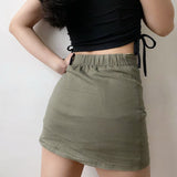 themeisles - Cargo Half-Length Skirt