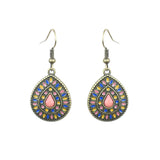 Drop oil geometric Bohemian earrings