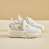 2025  ins Korean version of flying woven shoes  summer new student sports shoes breathable fitness running casual shoes YDY423