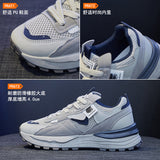 2025  ins Korean version of Forrest Gump women's shoes  spring new Internet celebrity student sports shoes heightening street casual shoes 6657