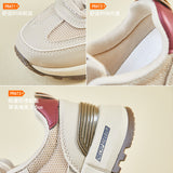 2025  ins Korean version of the new dad shoes girl  spring student sports running casual thick sole height increase street auction A5999