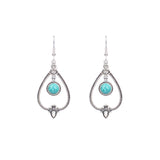 Semitic turquoise earrings