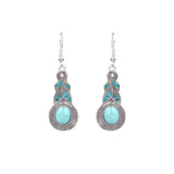 Semitic turquoise earrings