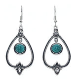 Bohemian turquoise earrings