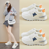 ins Korean version of the new dad shoes for women  spring student sports running casual shoes platform height increase KK-902