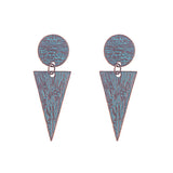 Tassel pendant alloy retro earrings