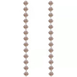 S925 Silver Needle Super Flash Zircon Earrings