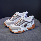 2025  Korean version of dad shoes for women  spring new breathable sports shoes for women ins tide students platform casual shoes for women Y01