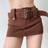themeisles - Nolan Denim MIni Skirt