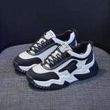 2025  Korean version of dad shoes for women  spring new breathable sports shoes for women ins tide students platform casual shoes for women Y01