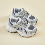 ins Korean version of the new dad shoes girl  spring student sports running casual thick sole height increase street shot Y2581