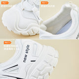 2025  ins Korean version of the new dad shoes girl  spring student sports running casual thick sole height increase street shot KT251