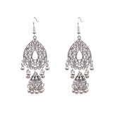 Rice bead bell tassel vintage earrings