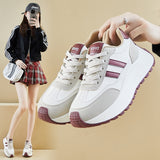ins Korean version of Forrest Gump shoes women's tide  spring new height increase student running sports casual shoes street shot BN022