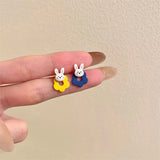 Cute Bunny Mori Earrings